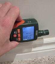 Eri-Ka Inspection Services LLC use of moisture meter